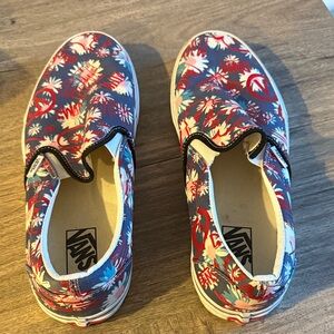 Vans Kids' Multicolor Graphic Slip-On Sneakers